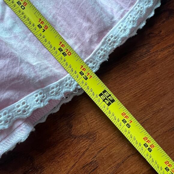 Well Dressed Wolf 4 Flower Basket Sundress Pink Plaid Cottagecore Floral Coastal - Picture 7 of 7